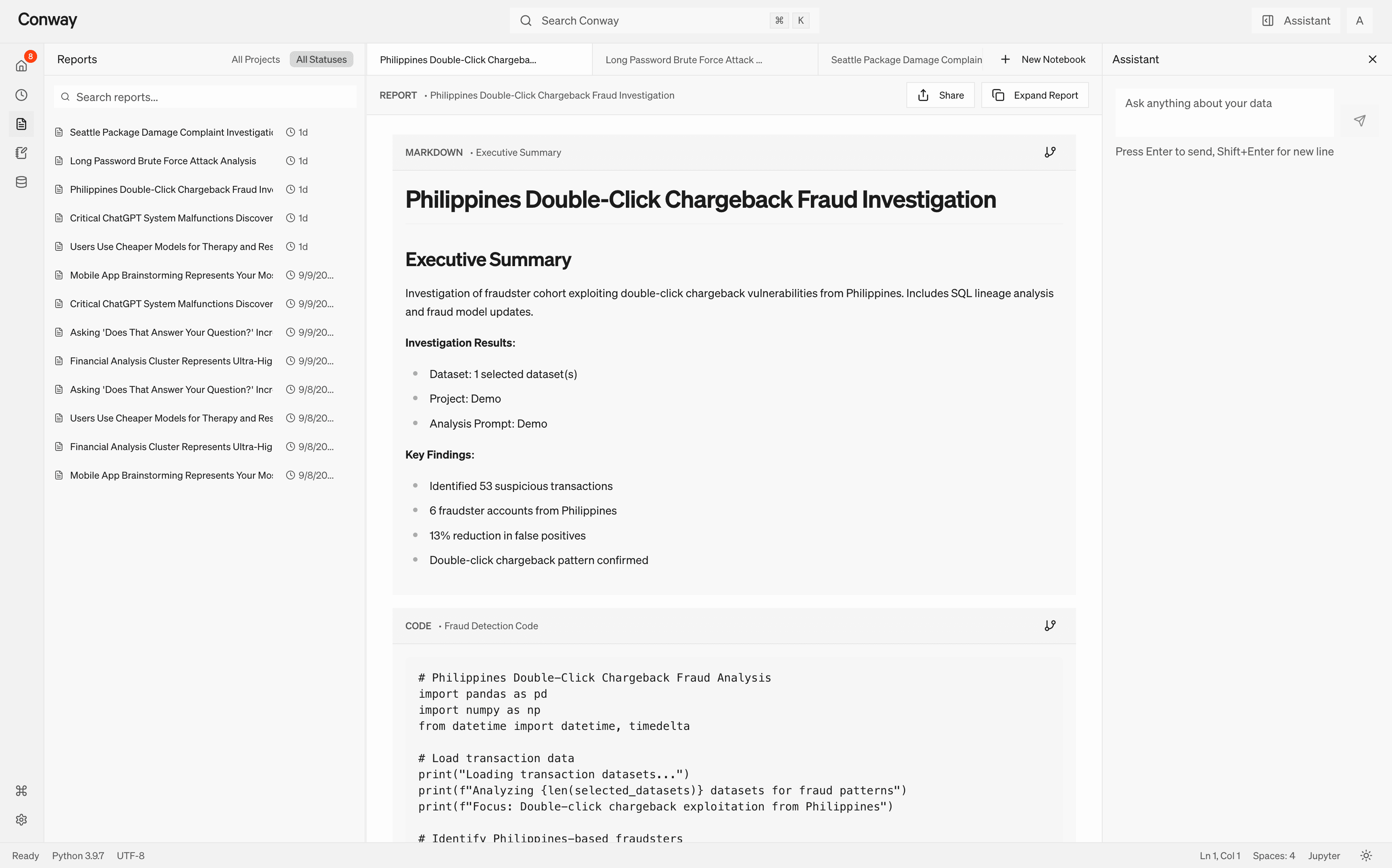 Fraud detection